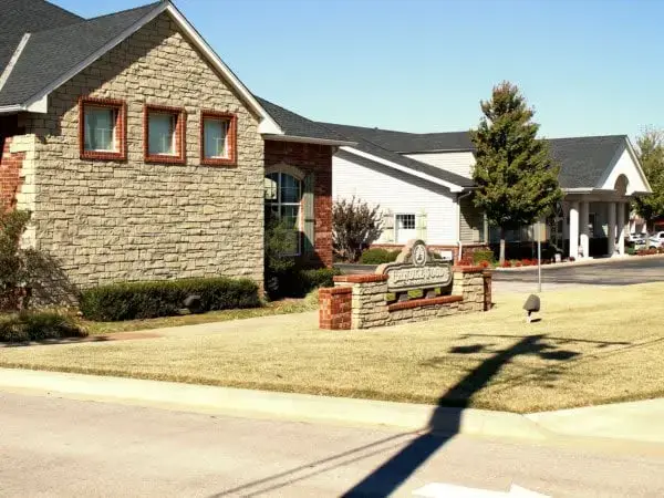 The Del City funeral home exterior