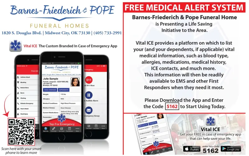 The Vital ICE app